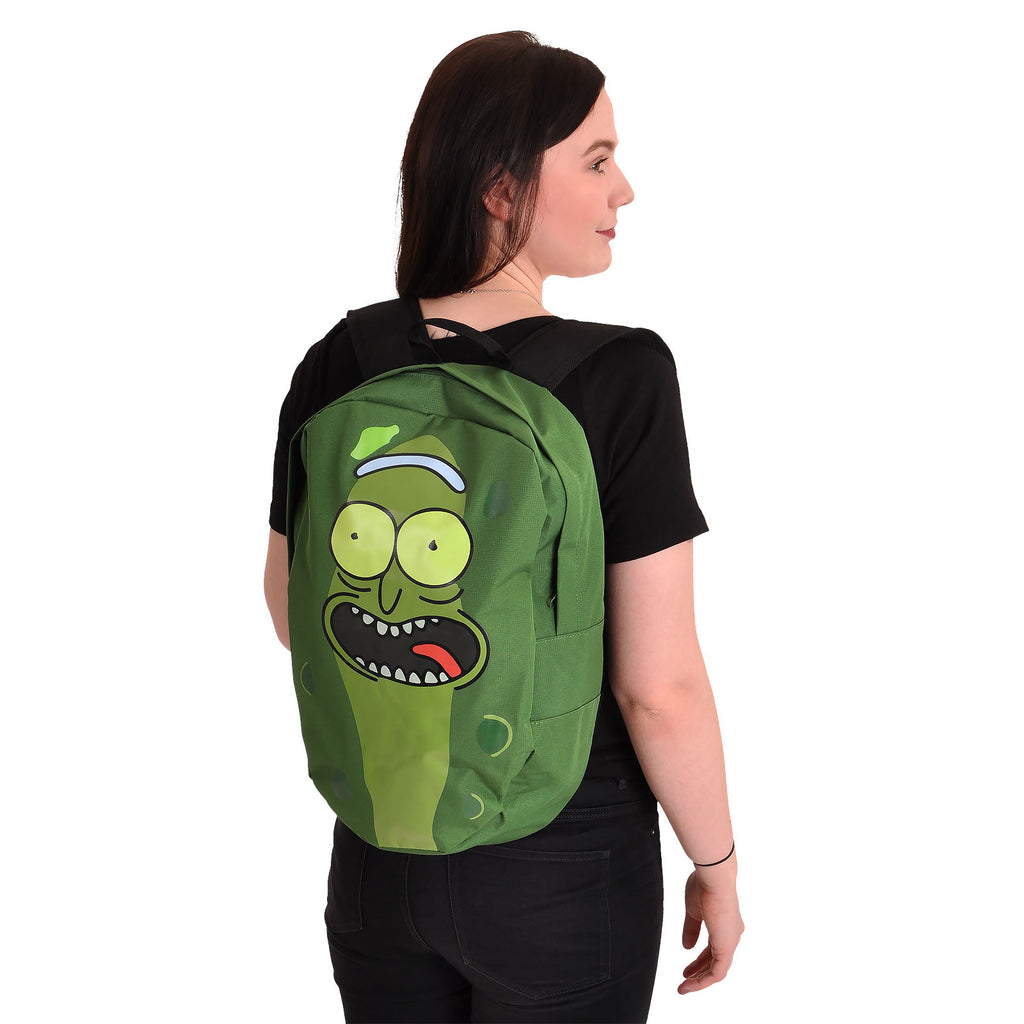 Imagen del producto Rick y Morty - Mochila Pickle Rick verde