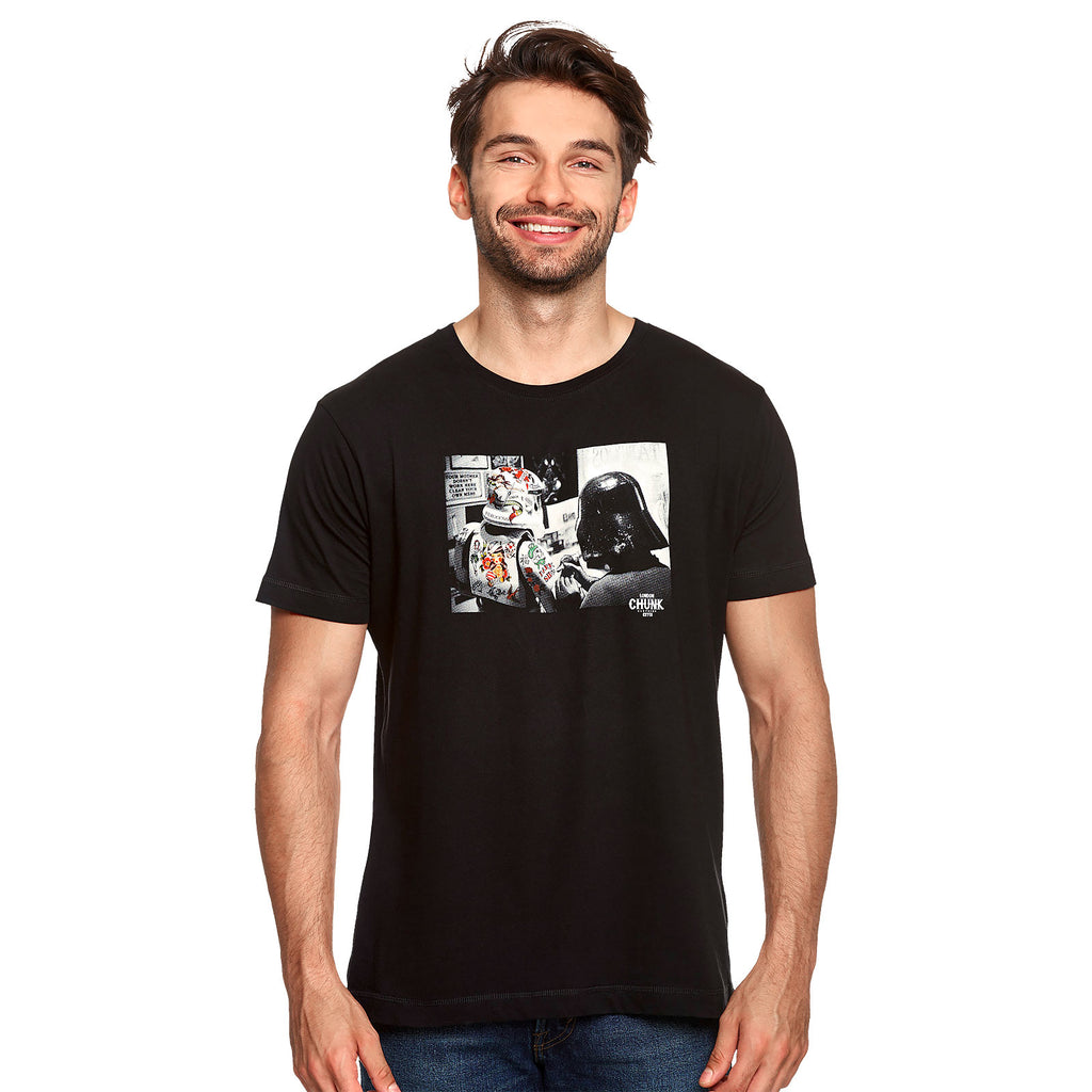 Imagen del producto Camiseta Dark Side Tattoo para fans de Star Wars negra