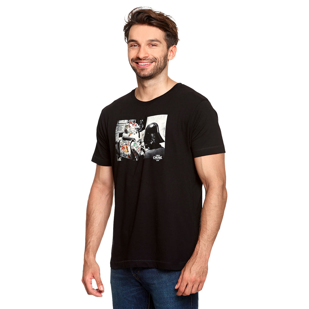 Imagen del producto Camiseta Dark Side Tattoo para fans de Star Wars negra
