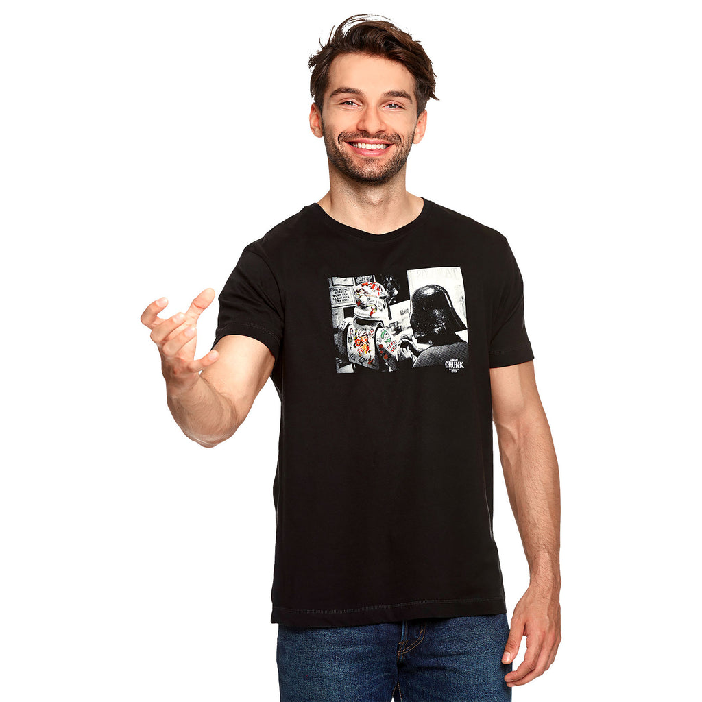 Imagen del producto Camiseta Dark Side Tattoo para fans de Star Wars negra
