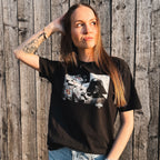 Imagen del producto Camiseta Dark Side Tattoo para fans de Star Wars negra
