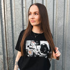 Imagen del producto Camiseta Dark Side Tattoo para fans de Star Wars negra
