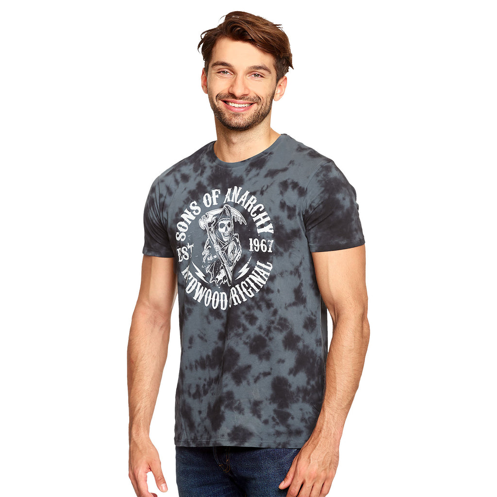 Imagen del producto Sons of Anarchy - Camiseta gris con logo de Reaper