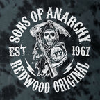 Imagen del producto Sons of Anarchy - Camiseta gris con logo de Reaper