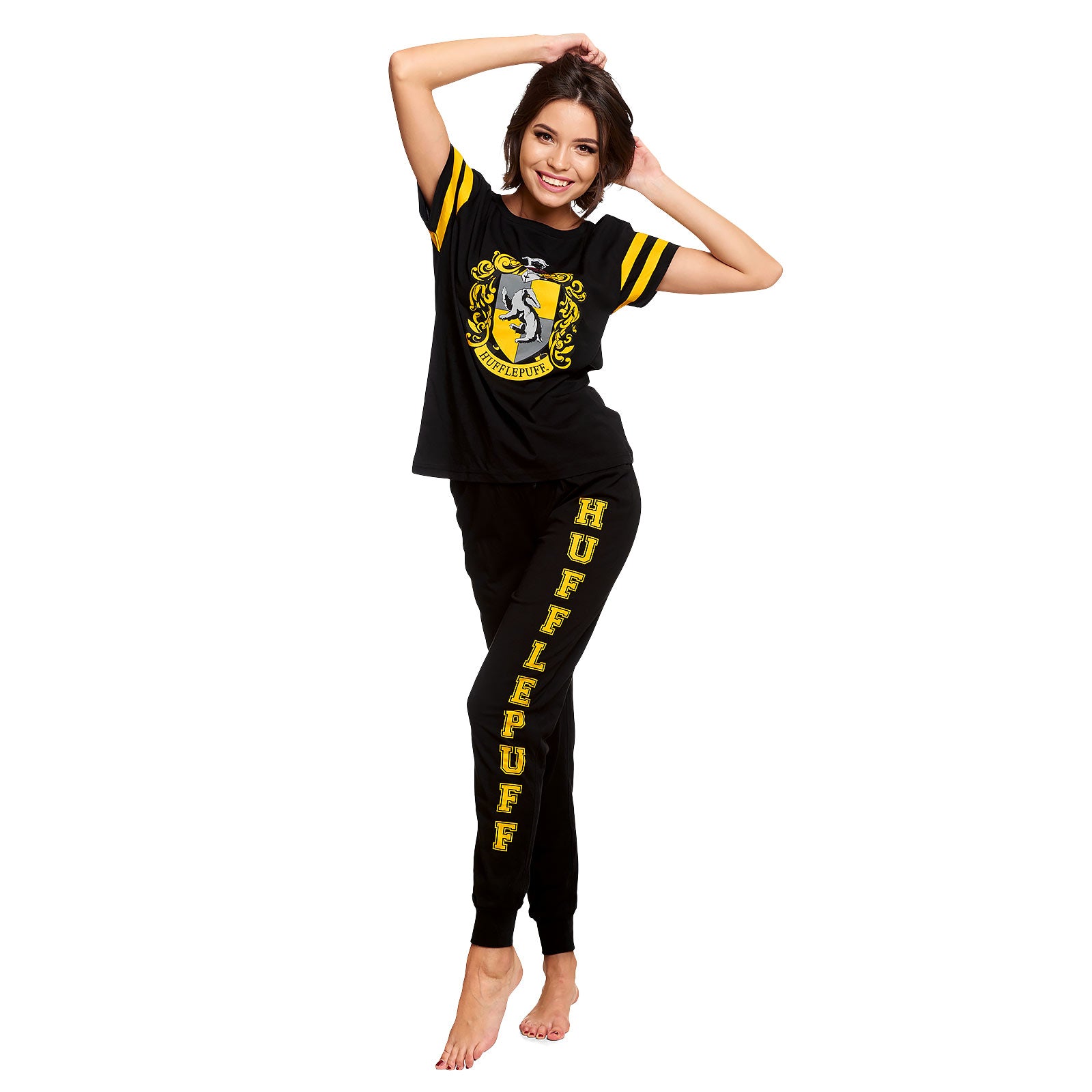 Imagen del producto Harry Potter - Pijama de Mujer con Escudo de Hufflepuff