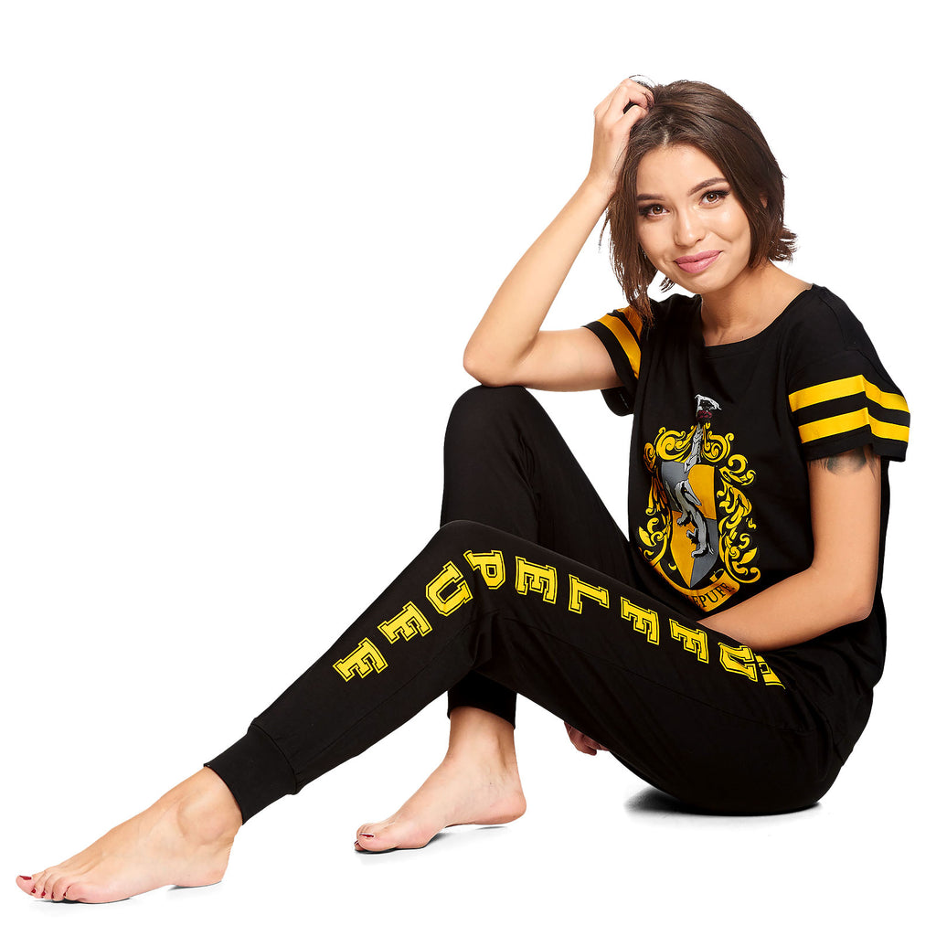Imagen del producto Harry Potter - Pijama de Mujer con Escudo de Hufflepuff