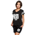Imagen del producto Walking Dead - Pijama corto con logo para mujer