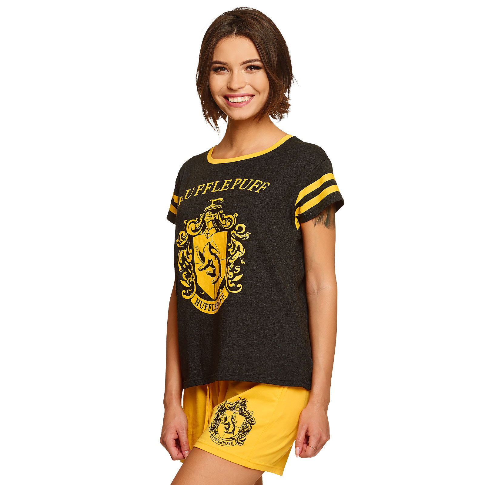 Imagen del producto Harry Potter - Pijama corto de Hufflepuff para mujer
