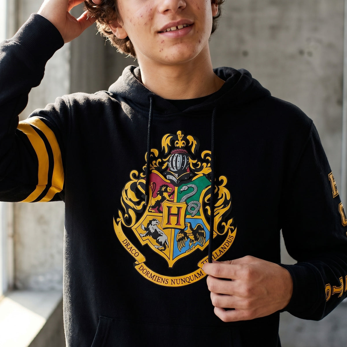 Imagen del producto Harry Potter - Sudadera con capucha del escudo de Hogwarts