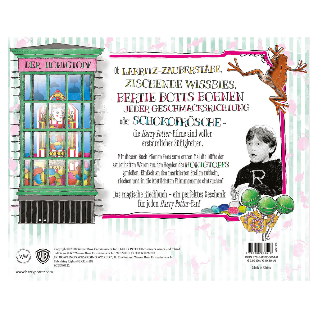 Imagen del producto Harry Potter - El Caldero de Miel - El libro de los aromas mágicos