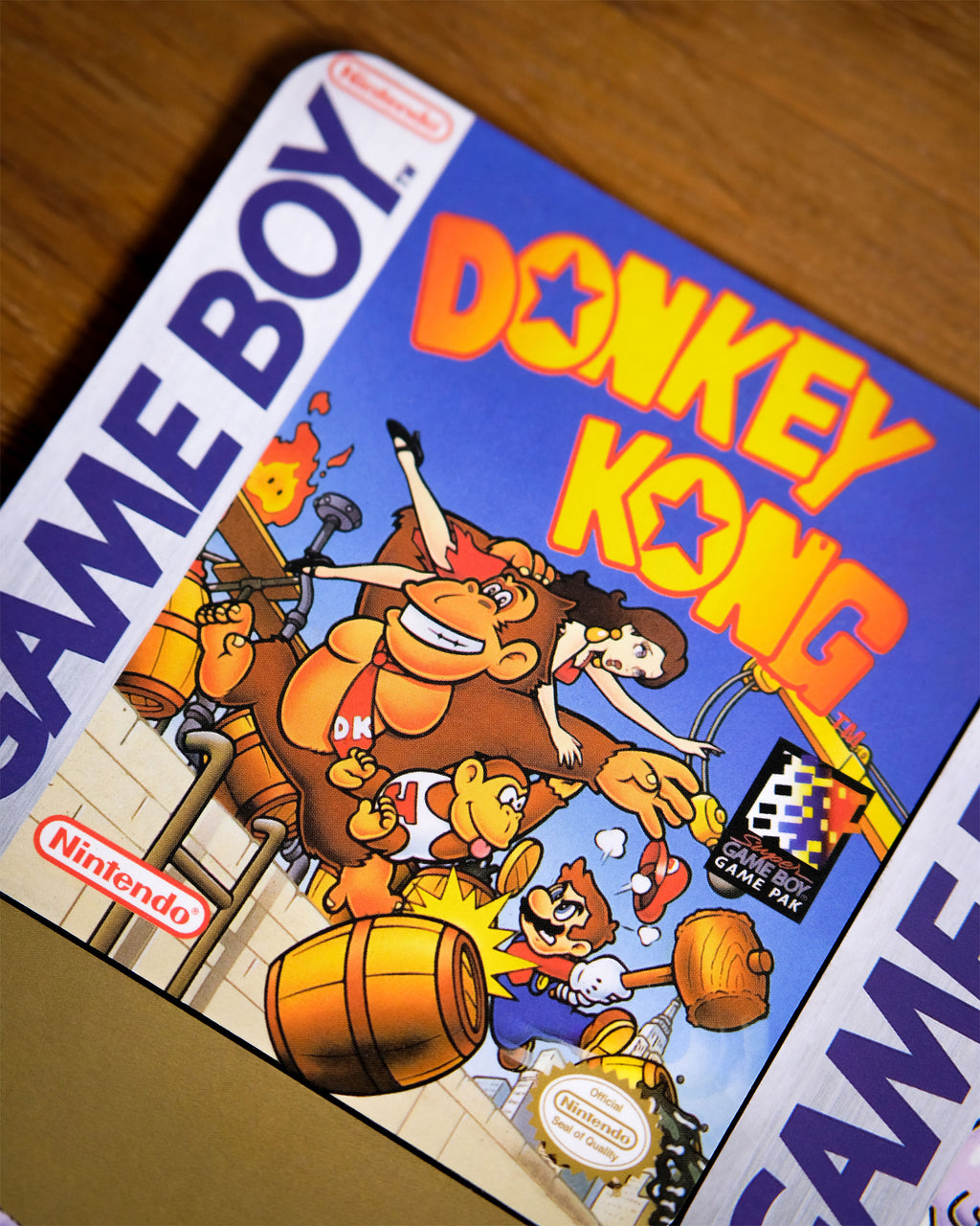 Imagen del producto Nintendo - Juego de posavasos de juegos clásicos de Game Boy, conjunto de 4