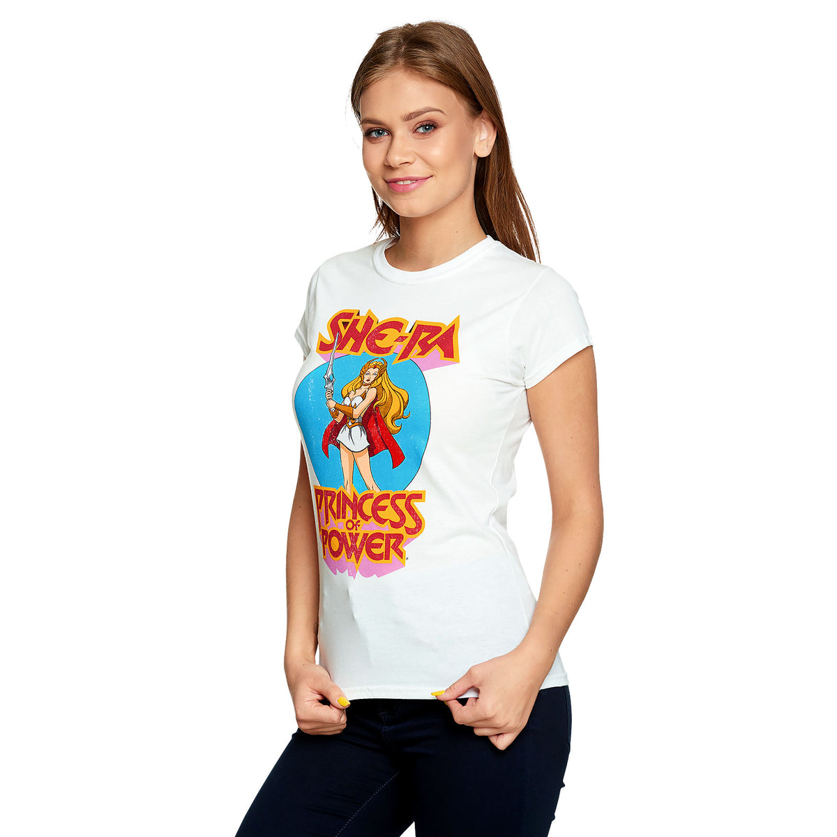 Imagen del producto Masters of the Universe - She-Ra Princess of Power Camiseta para mujer blanca