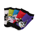 Imagen del producto Disney - Villains Bad Girls Juego de 5 calcetines
