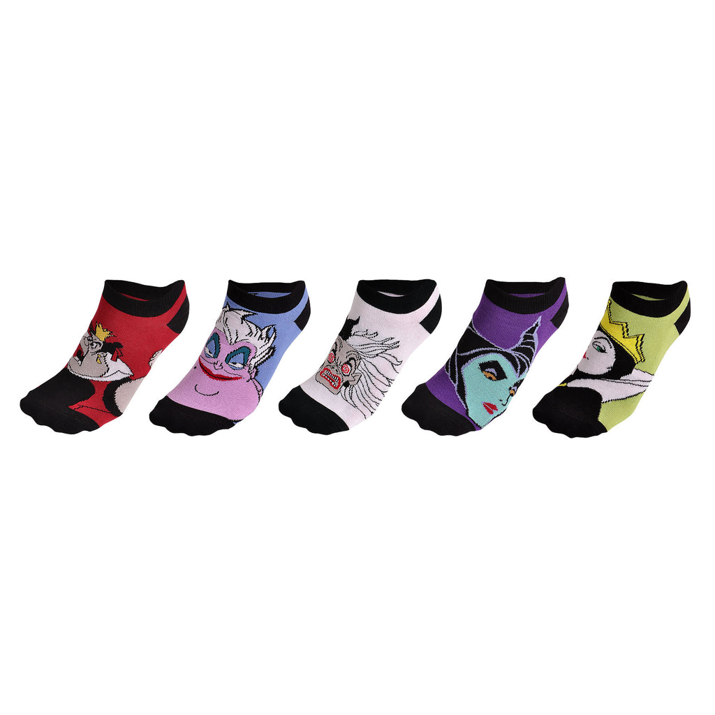 Imagen del producto Disney - Villains Bad Girls Juego de 5 calcetines