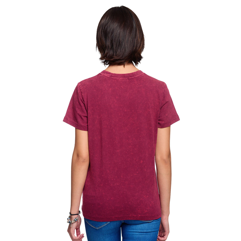 Imagen del producto Walking Dead - Camiseta de mujer con logo rojo