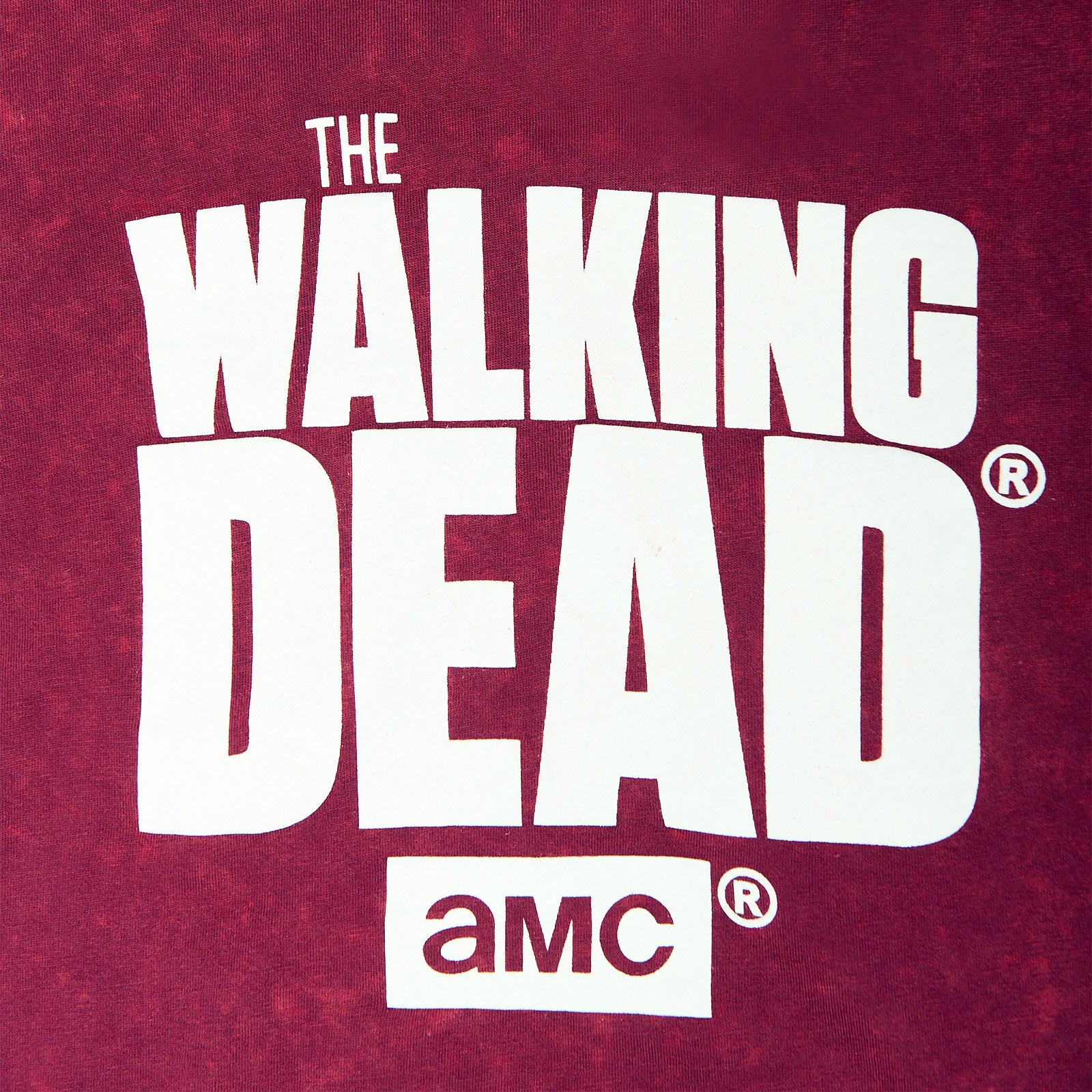Imagen del producto Walking Dead - Camiseta de mujer con logo rojo