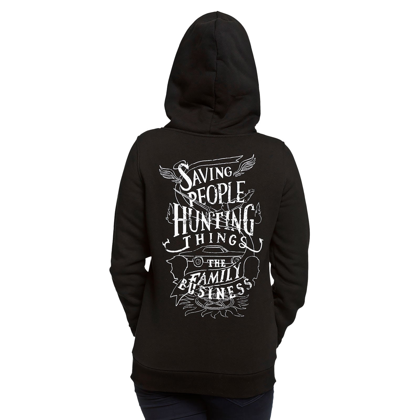 Imagen del producto Supernatural - Saving People Hunting Things Chaqueta con capucha para mujer