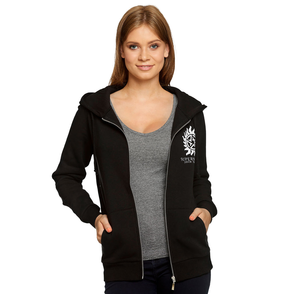 Imagen del producto Supernatural - Saving People Hunting Things Chaqueta con capucha para mujer