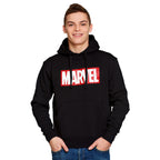 Imagen del producto Marvel - Sudadera con capucha negra con logo
