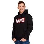 Imagen del producto Marvel - Sudadera con capucha negra con logo