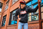 Imagen del producto Marvel - Sudadera con capucha negra con logo
