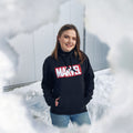 Imagen del producto Marvel - Sudadera con capucha negra con logo