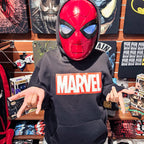 Imagen del producto Marvel - Sudadera con capucha negra con logo