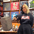 Imagen del producto Marvel - Sudadera con capucha negra con logo