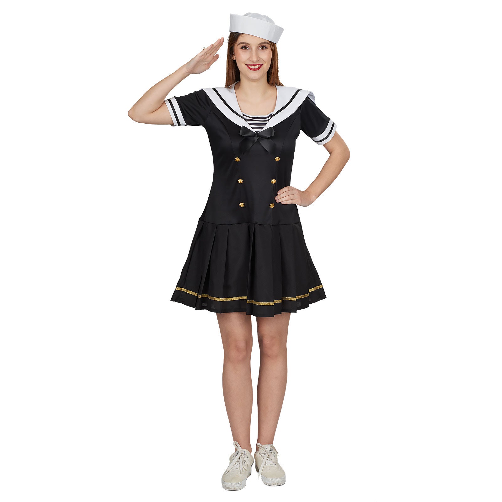 Imagen del producto Disfraz de Sailor Girl para mujer negro