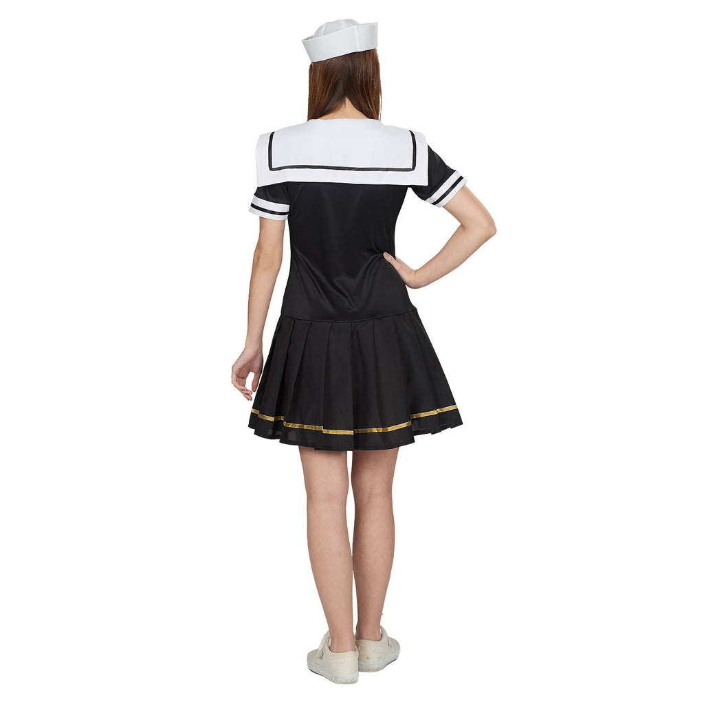 Imagen del producto Disfraz de Sailor Girl para mujer negro