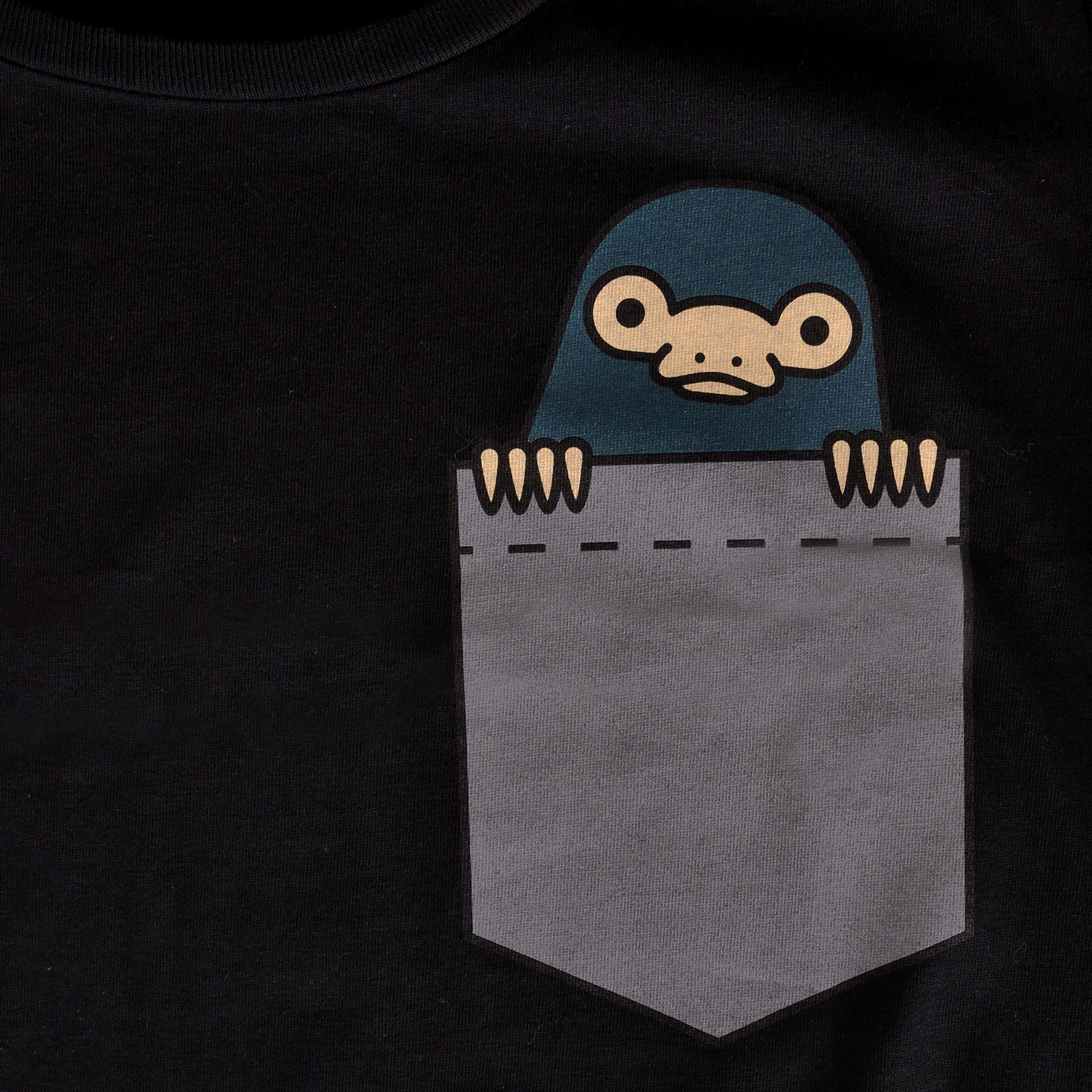 Imagen del producto Pocket Niffler - Camiseta de mujer Fantastic Beasts negra