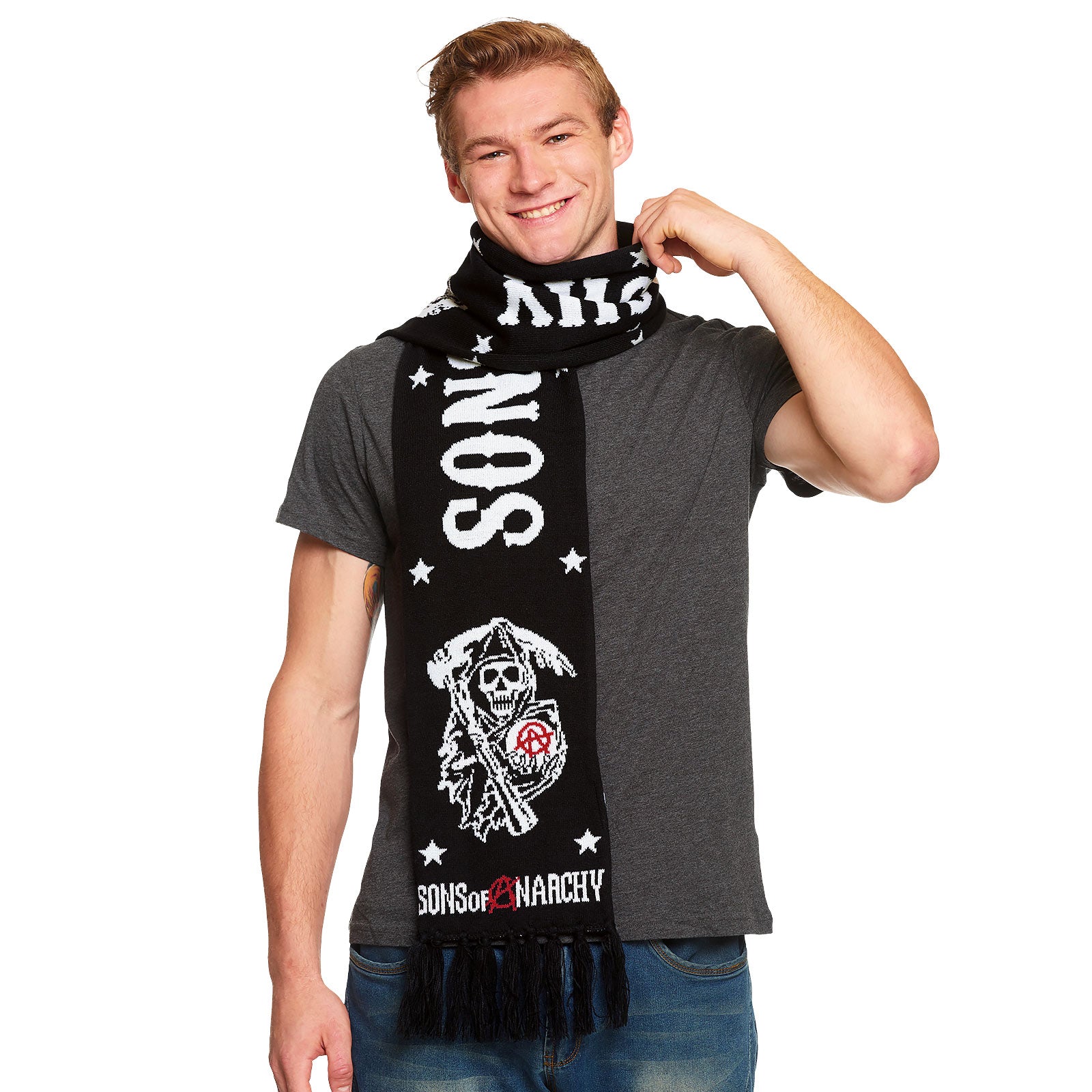 Imagen del producto Bufanda Sons of Anarchy - Logo Reaper