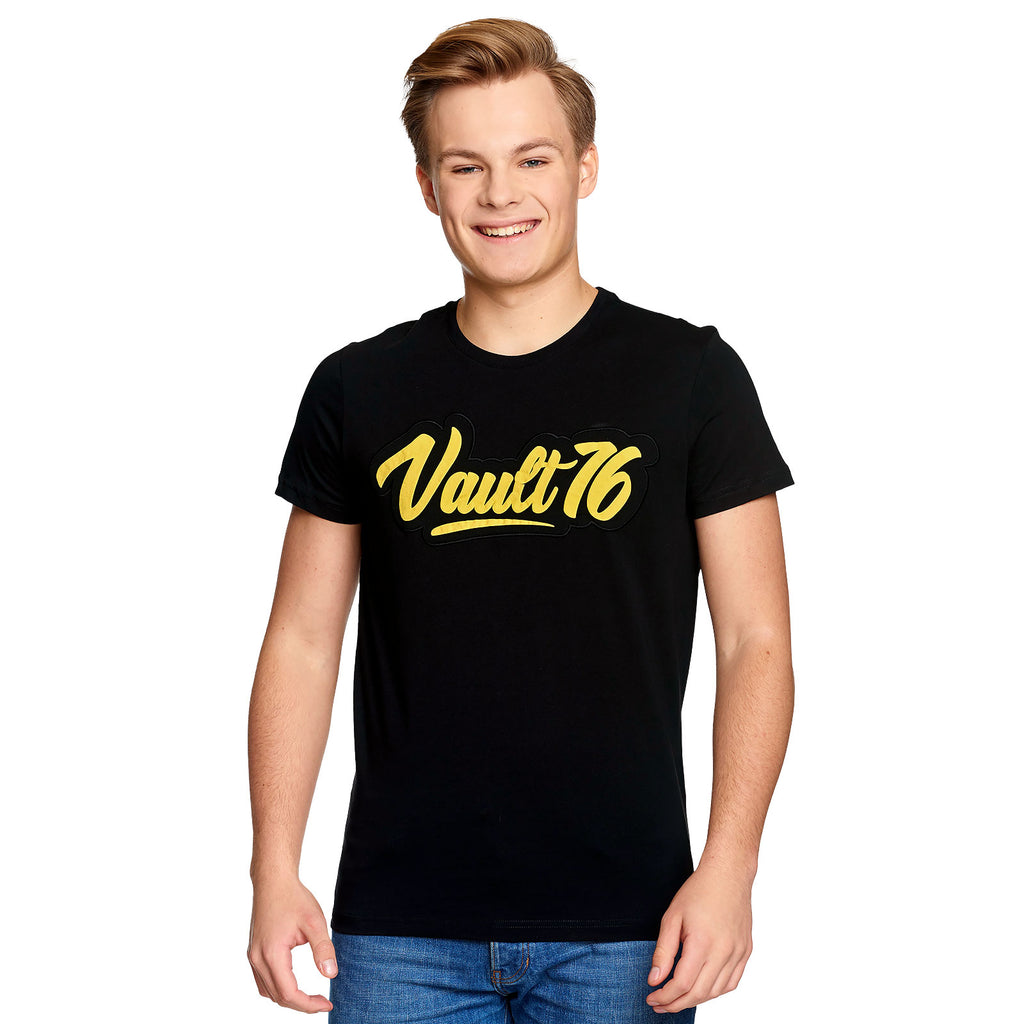 Imagen del producto Fallout - Camiseta Oil Vault 76 negra