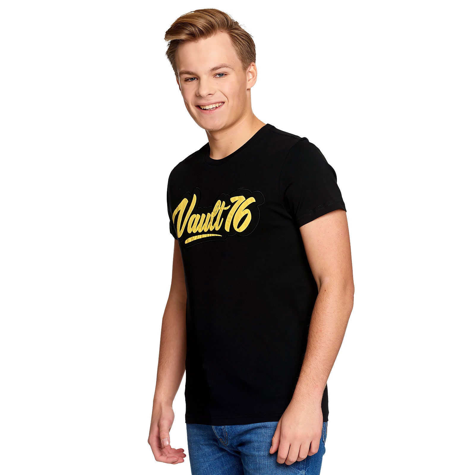 Imagen del producto Fallout - Camiseta Oil Vault 76 negra