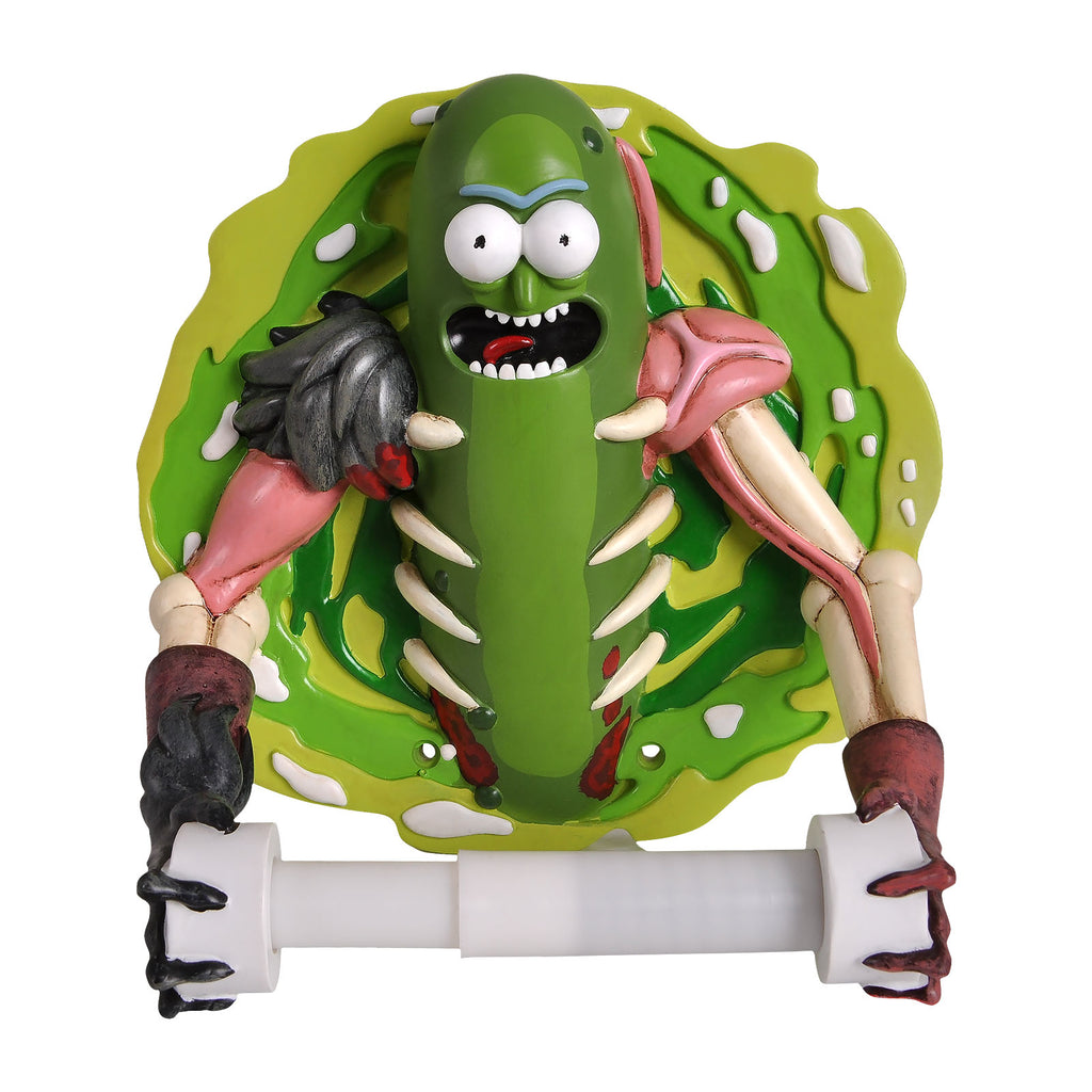 Imagen del producto Rick y Morty - Portarrollos de papel higiénico Pickle Rick
