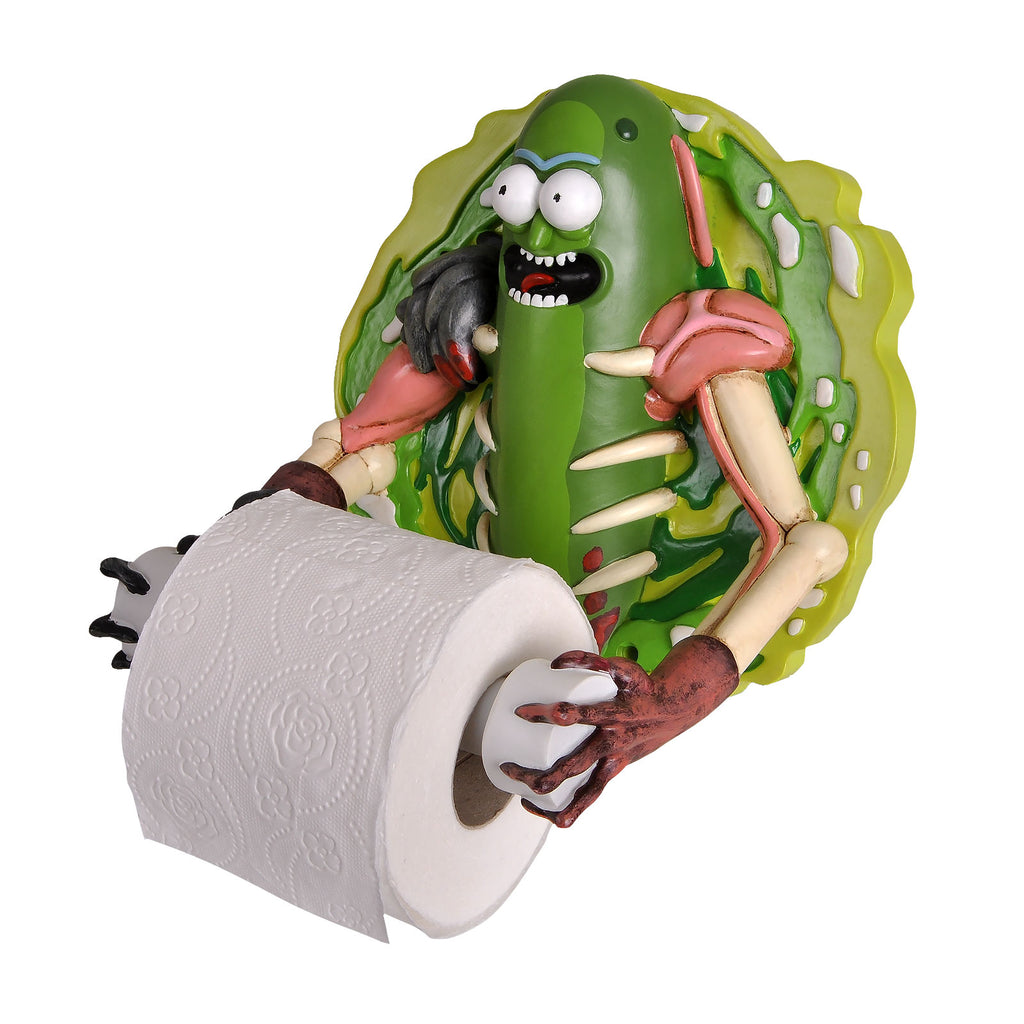 Imagen del producto Rick y Morty - Portarrollos de papel higiénico Pickle Rick