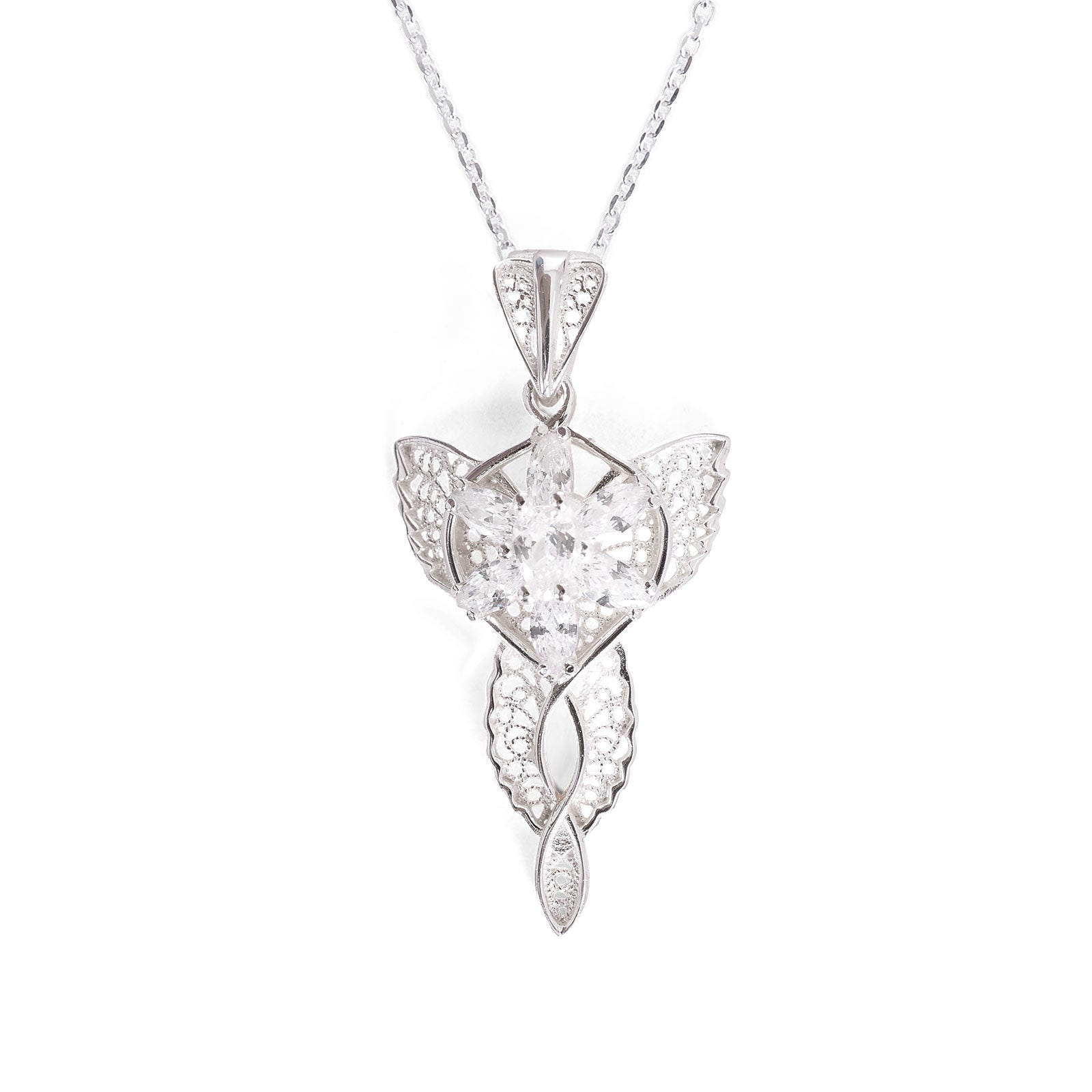 Imagen del producto Miniatura filigrana del Estrella de la Tarde de Arwen con collar