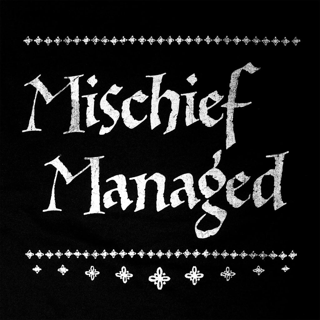 Imagen del producto Harry Potter - Camiseta de mujer Mischief Managed en negro