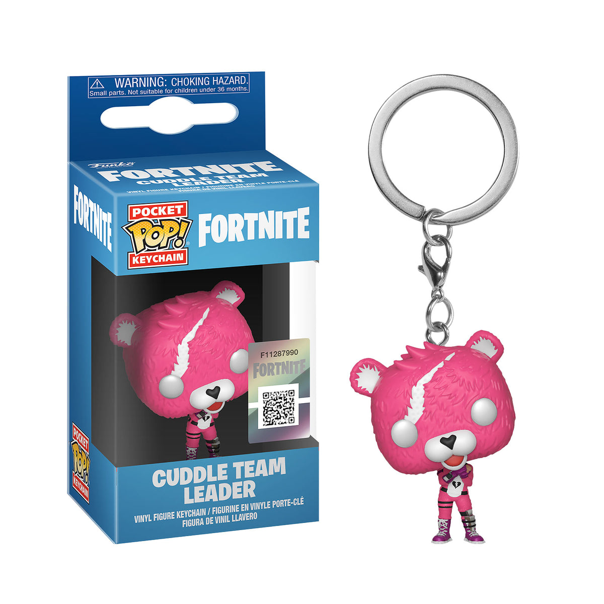 Imagen del producto Fortnite - Llavero Funko Pop de Cuddle Team Leader