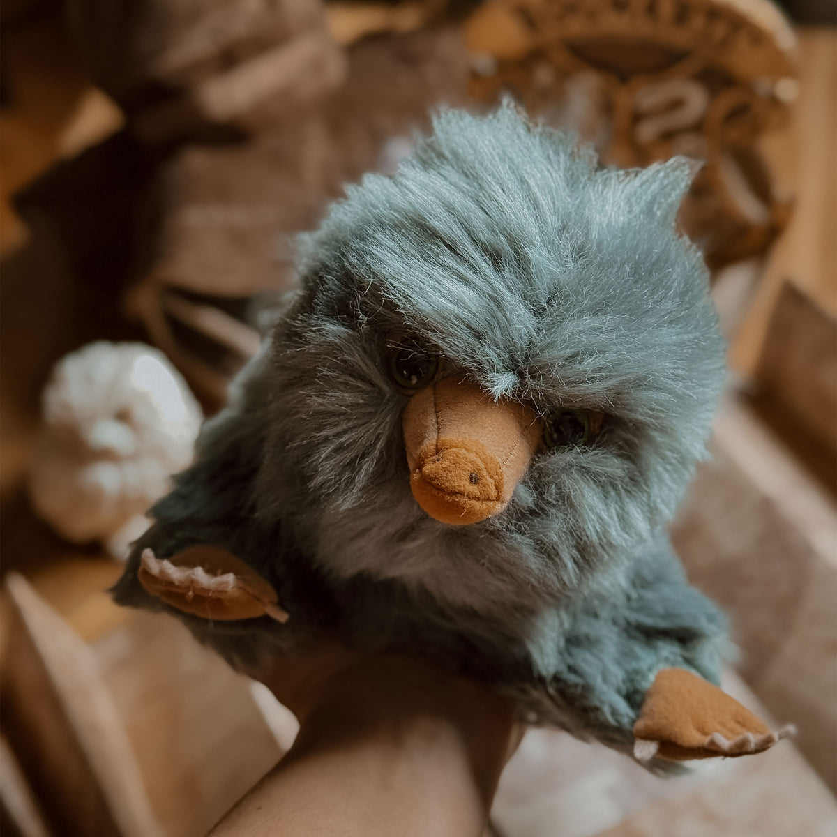 Imagen del producto Figura de peluche Baby Niffler 22 cm gris - Animales fantásticos