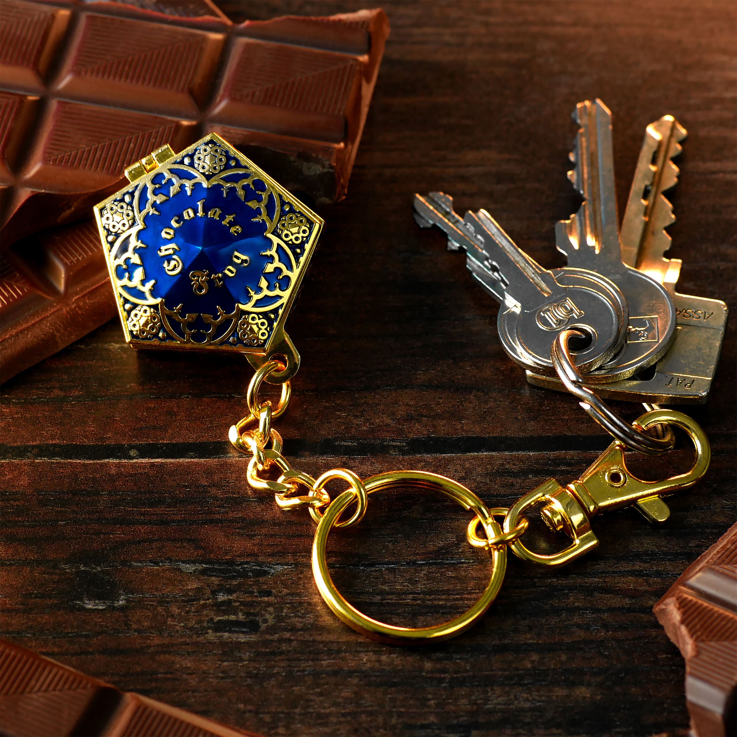 Imagen del producto Llavero de Rana de Chocolate - Harry Potter
