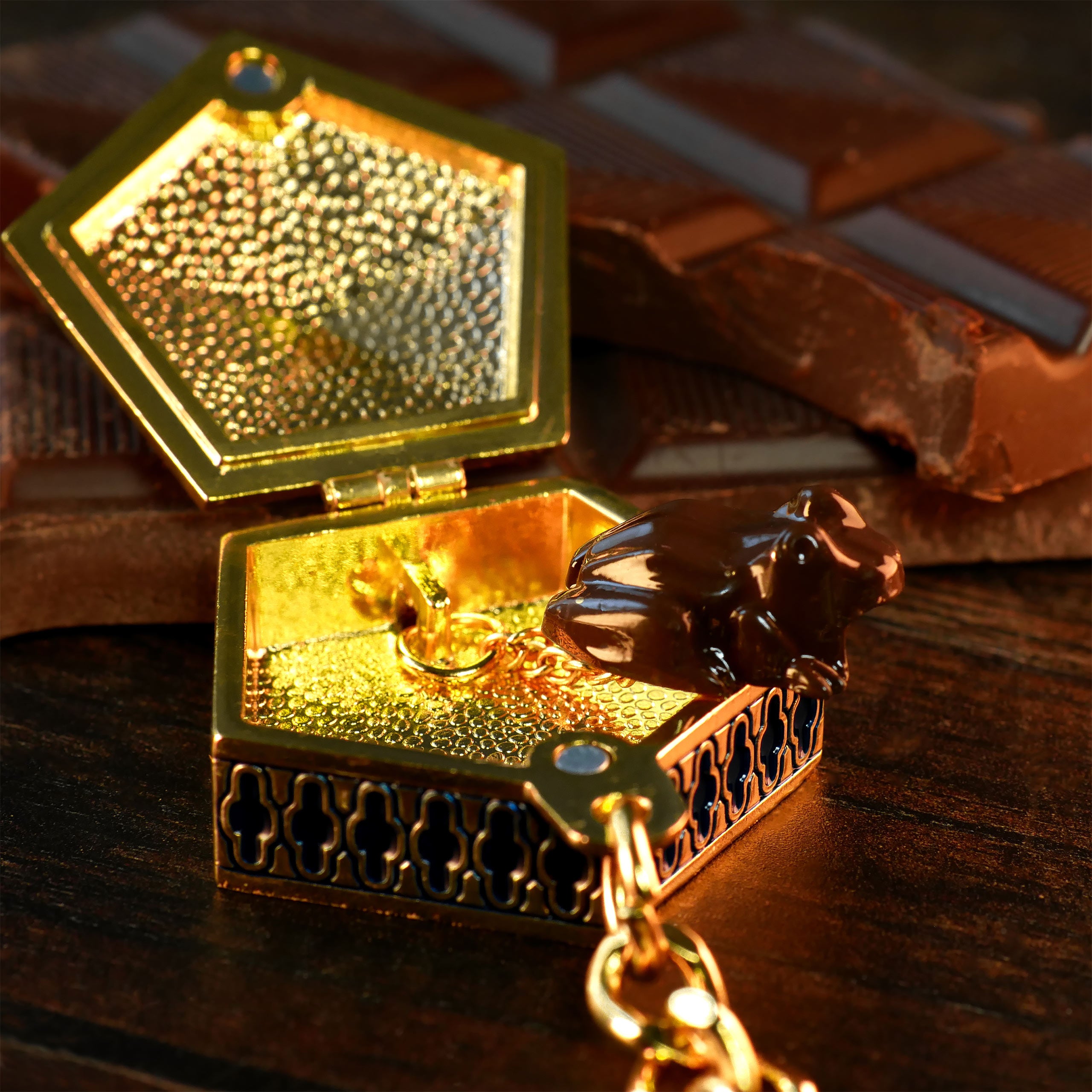 Imagen del producto Llavero de Rana de Chocolate - Harry Potter