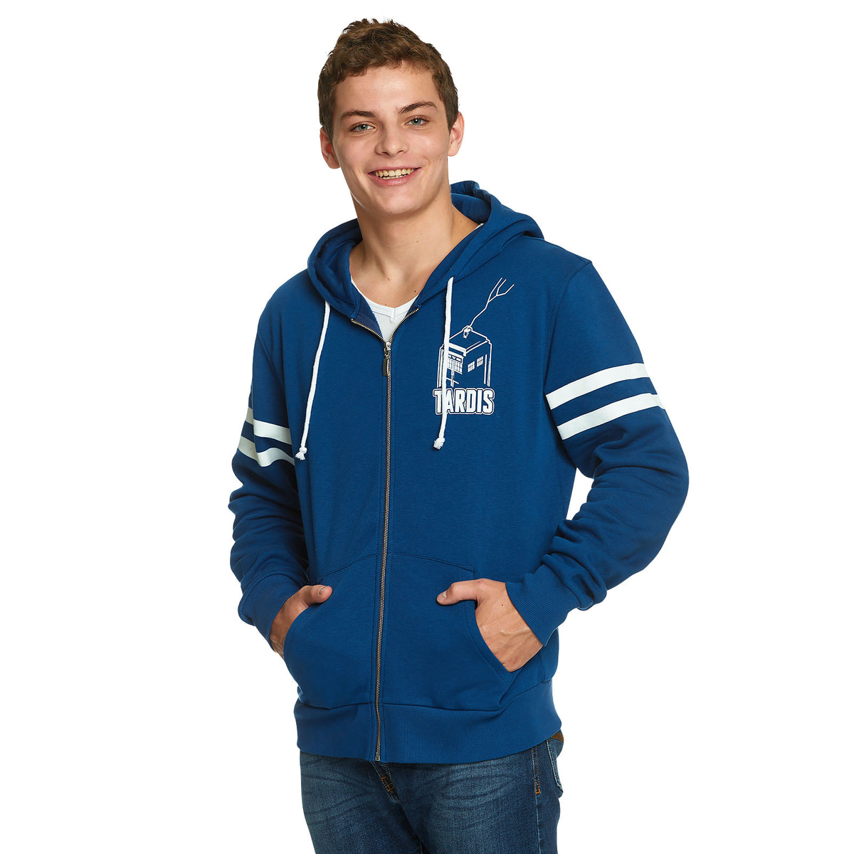 Imagen del producto Doctor Who - Chaqueta con capucha Tardis azul
