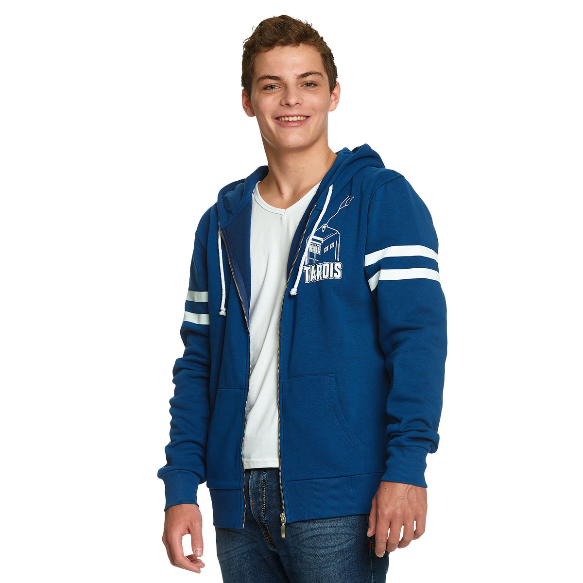 Imagen del producto Doctor Who - Chaqueta con capucha Tardis azul