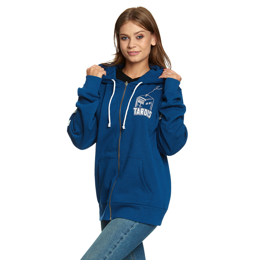 Imagen del producto Doctor Who - Chaqueta con capucha Tardis azul