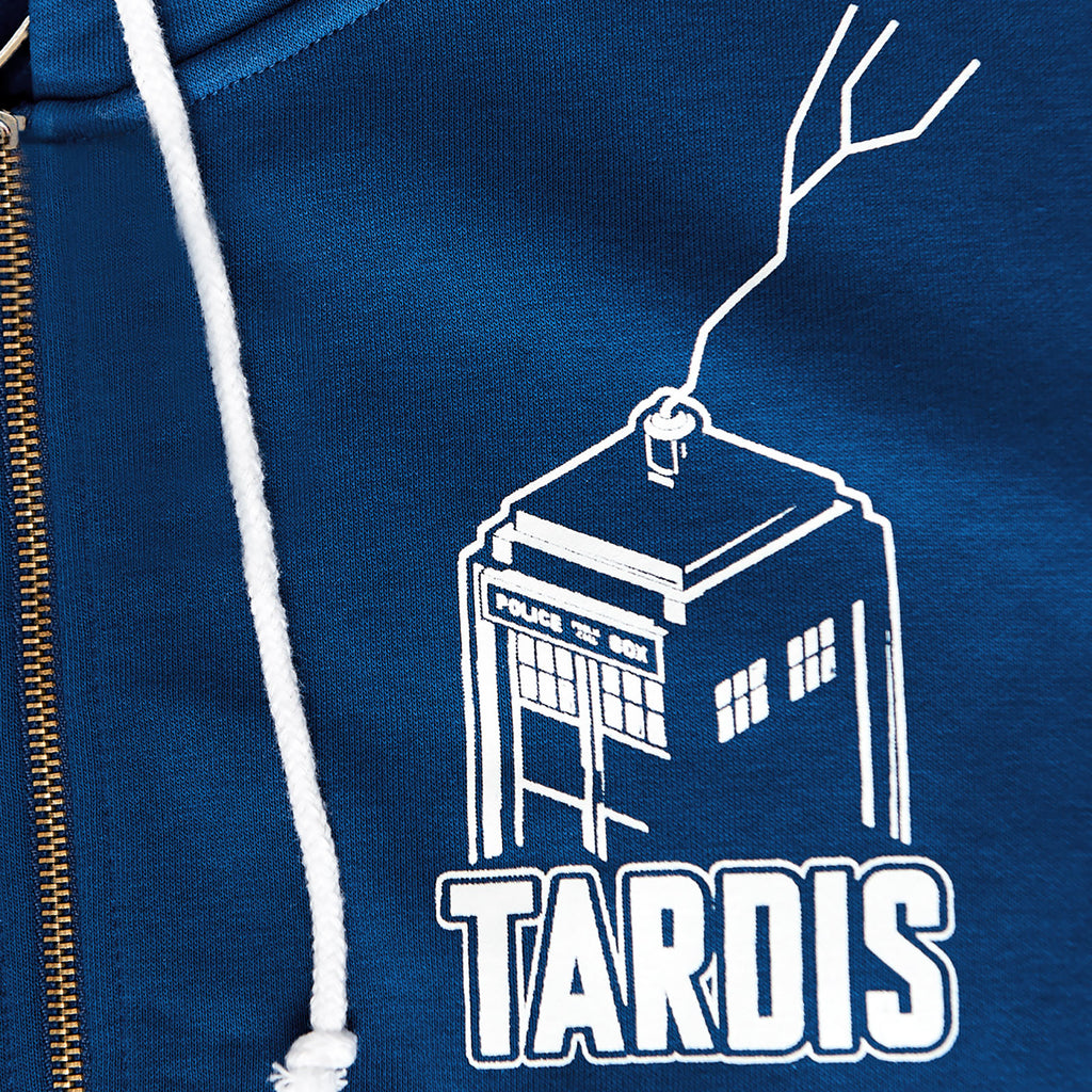 Imagen del producto Doctor Who - Chaqueta con capucha Tardis azul