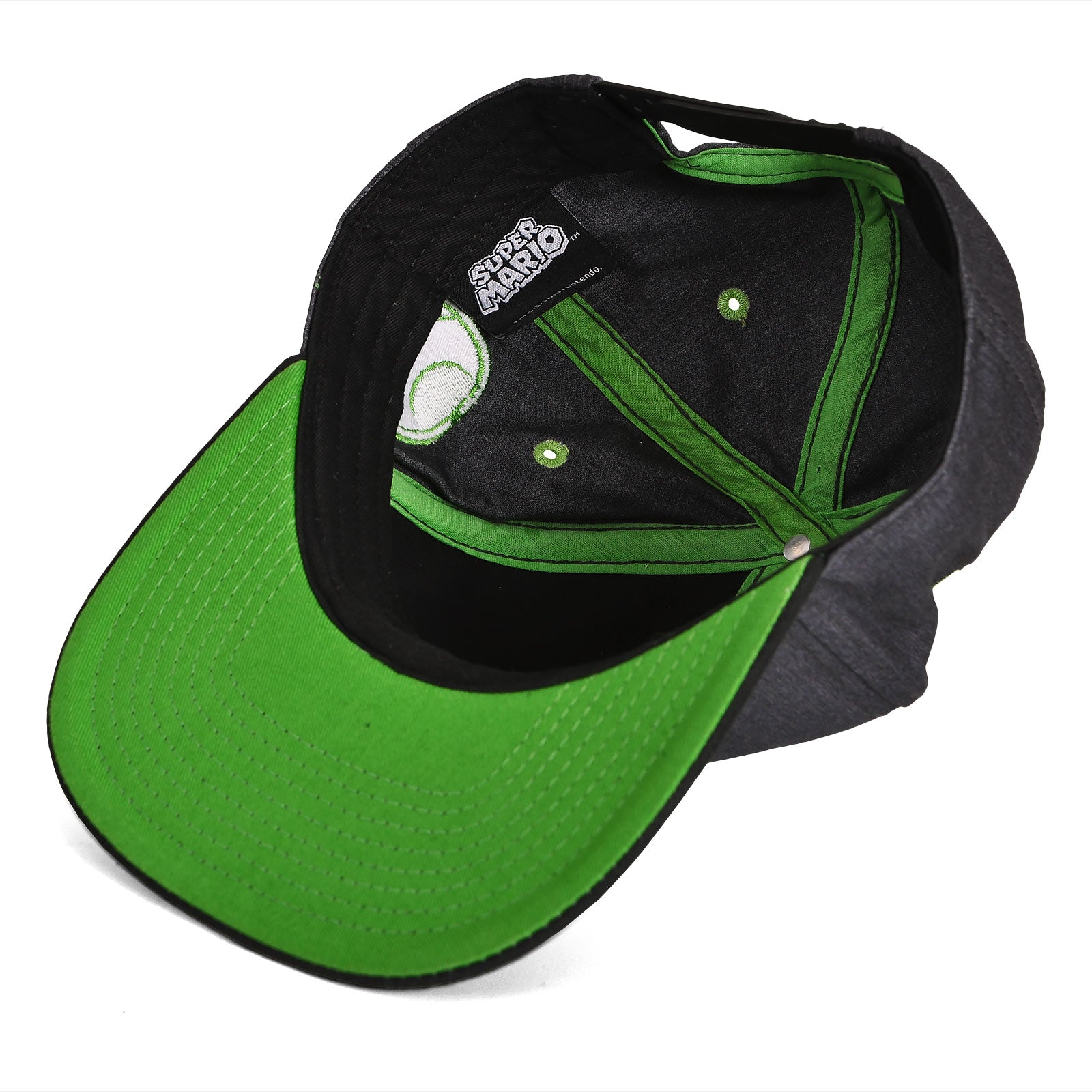Imagen del producto Super Mario - Gorra Snapback de Yoshi gris