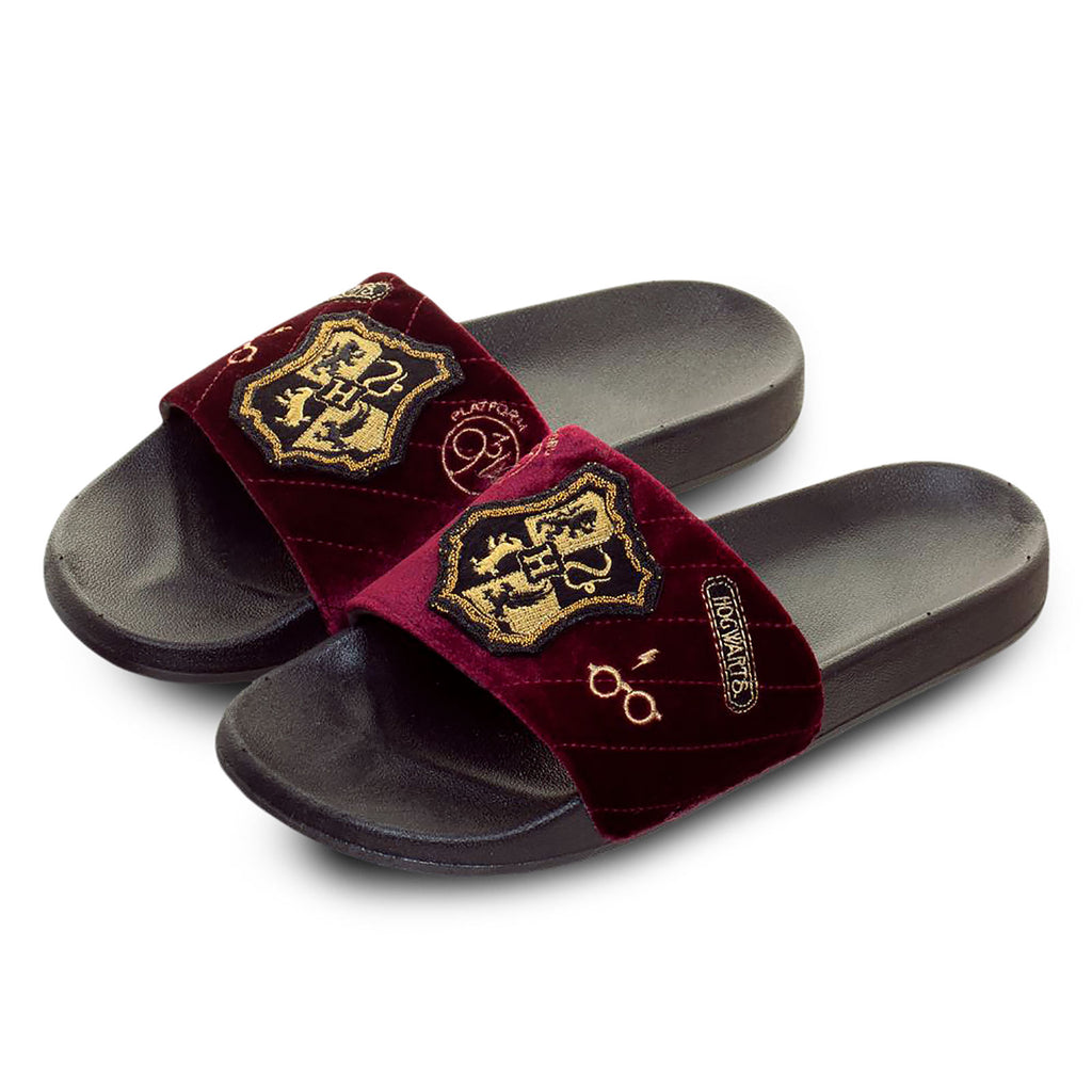 Imagen del producto Harry Potter - Pantuflas con Escudo de Hogwarts