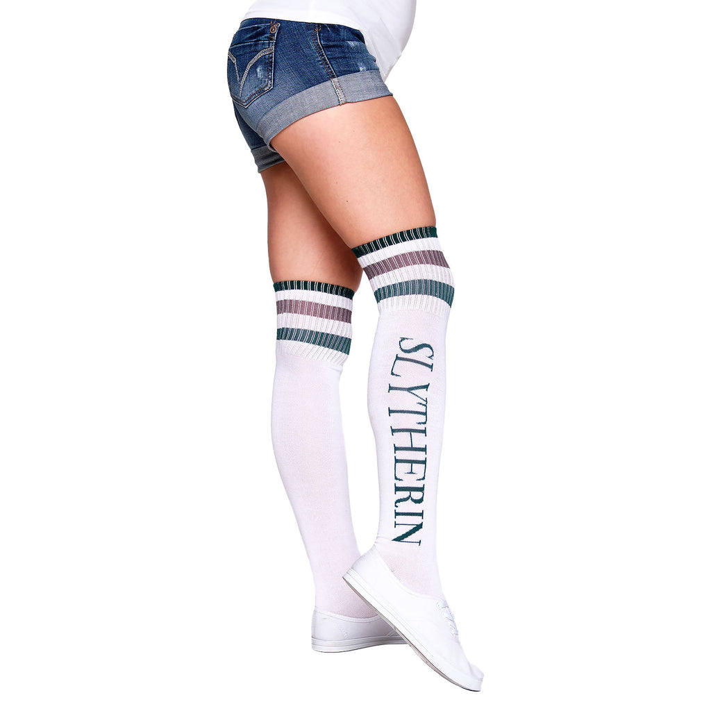 Imagen del producto Harry Potter - Calcetines por encima de la rodilla Slytherin