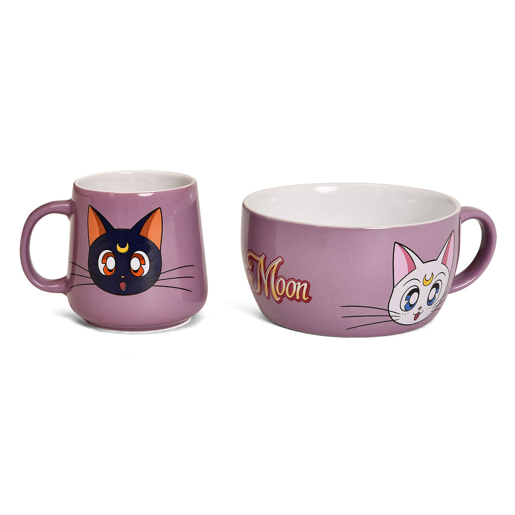 Imagen del producto Sailor Moon - Set de desayuno Luna y Artemis